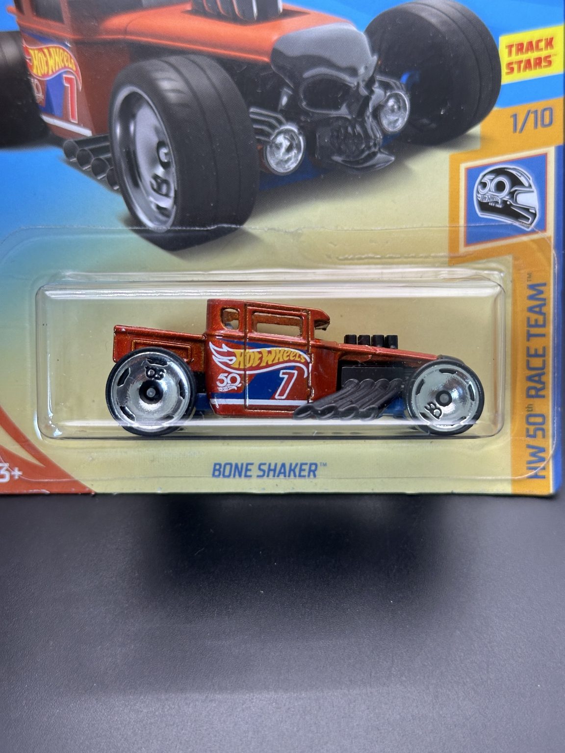HOT WHEELS - BONE SHAKER (2018) - HW 50th RACE TEAM 1/10