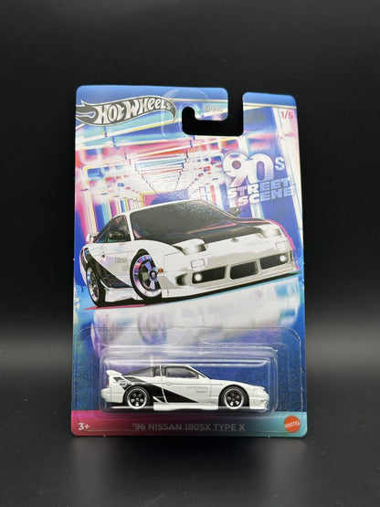 HOT WHEELS - 96 NISSAN 180SX TYPE X (2024) - 90s STREET SCENE 1/5
