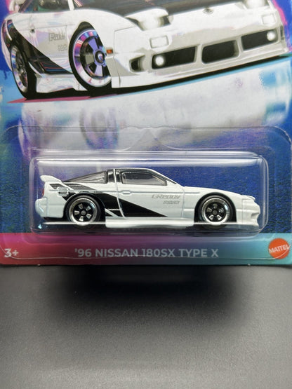 HOT WHEELS - 96 NISSAN 180SX TYPE X (2024) - 90s STREET SCENE 1/5