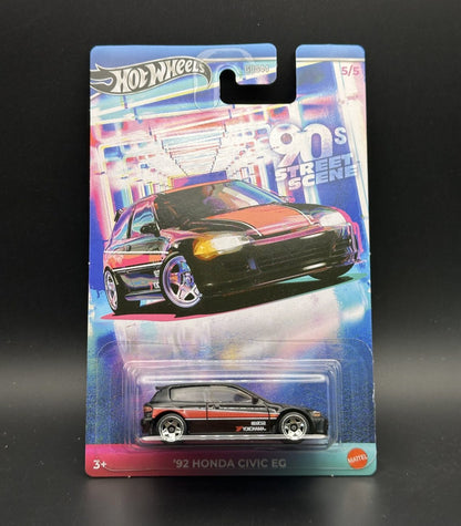HOT WHEELS - 92 HONDA CIVIC EG (2024) - 90s STREET SCENE 5/5