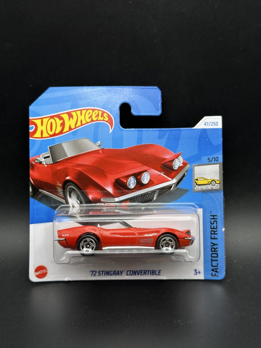 HOT WHEELS - 72 STINGRAY CONVERTIBLE (2024) - FACTORY FRESH 5/10