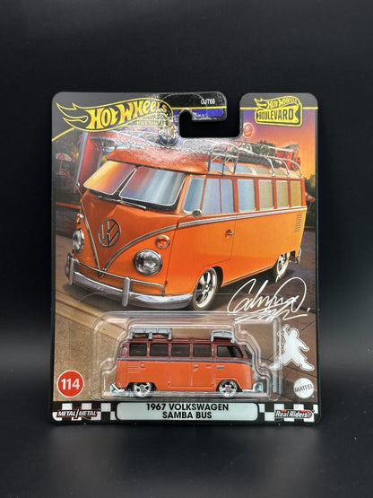 HOT WHEELS - 1967 VOLKSWAGEN SAMBA BUS (2024) - MIX 5 - HW BOULEVARD #114