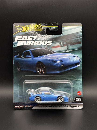 HOT WHEELS - 1996 NISSAN 180SX TYPE X (2024) - FAST & FURIOUS 2/5