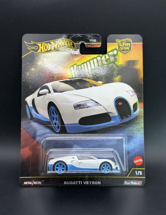 HOT WHEELS - BUGATTI VEYRON (2025) - CAR CULTURE - HAMMER DROPS 1/5