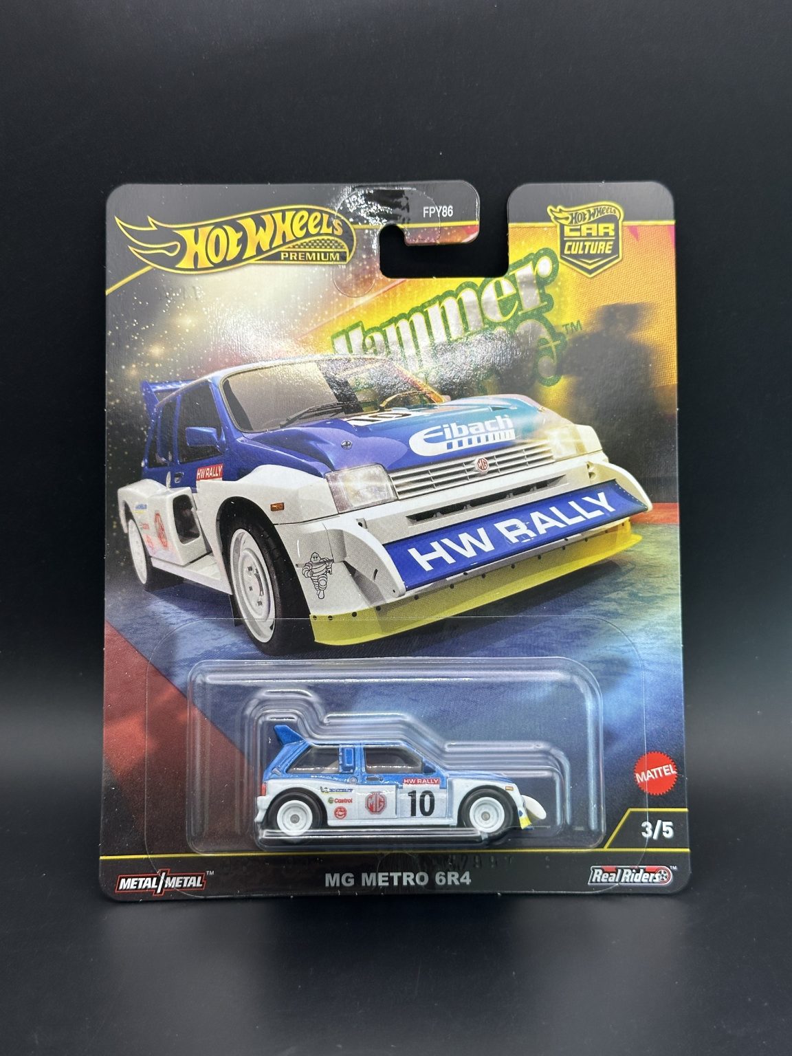 HOT WHEELS - MG METRO 6R4 (2025) - CAR CULTURE - HAMMER DROPS 3/5