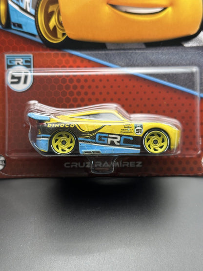 DISNEY PIXAR CARS - CRUZ RAMIREZ - GRC CARS - DIECAST