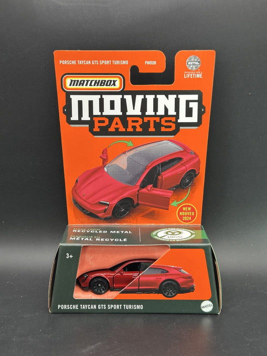 MATCHBOX - PORSCHE TAYCAN GTS SPORT TURISMO (2025) - MOVING PARTS - DIECAST