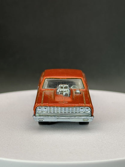 HOT WHEELS - 64 CHEVY CHEVELLE SS (2021) - HW ORANGE AND BLUE 1/5 - LOOSE
