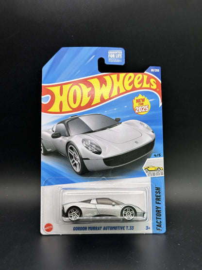 HOT WHEELS - GORDON MURRAY AUTOMOTIVE T.33 (2025) - HW FACTORY FRESH 4/5