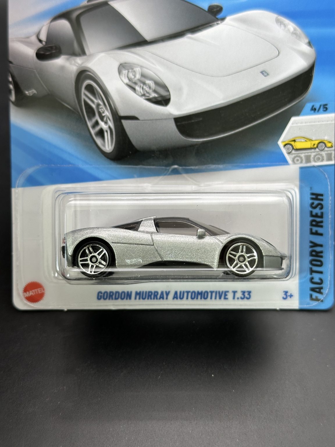 HOT WHEELS - GORDON MURRAY AUTOMOTIVE T.33 (2025) - HW FACTORY FRESH 4/5
