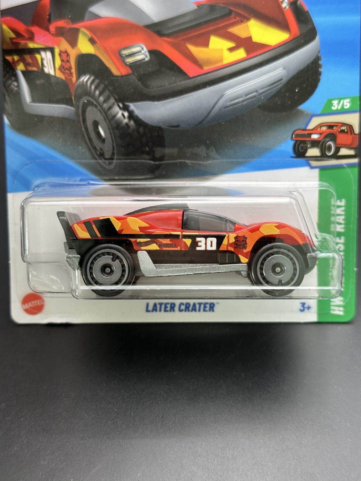 HOT WHEELS - LATER CRATER (2025) - HW REVERSE RAKE 3/5