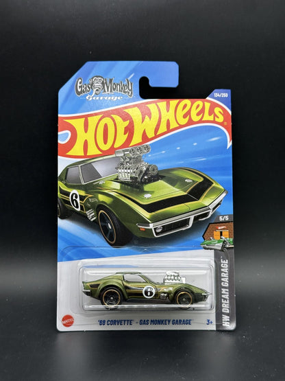 HOT WHEELS - 68 CORVETTE GAS MONKEY GARAGE (2025) - HW DREAM GARAGE 5/5