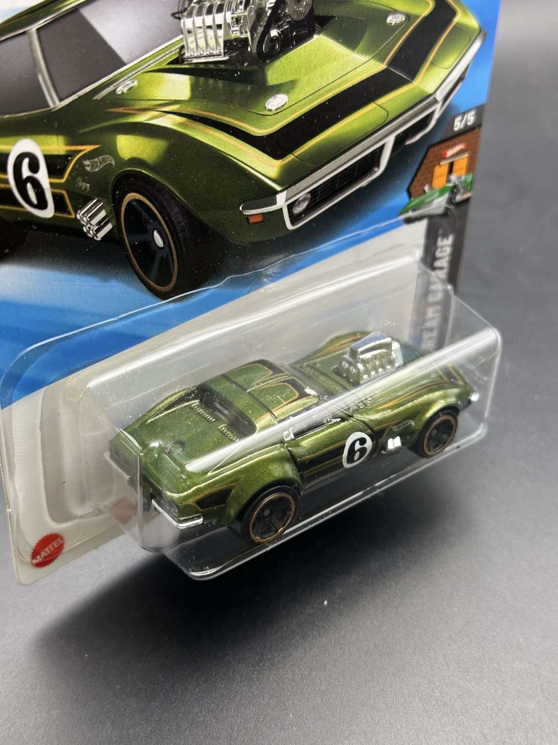 HOT WHEELS - 68 CORVETTE GAS MONKEY GARAGE (2025) - HW DREAM GARAGE 5/5