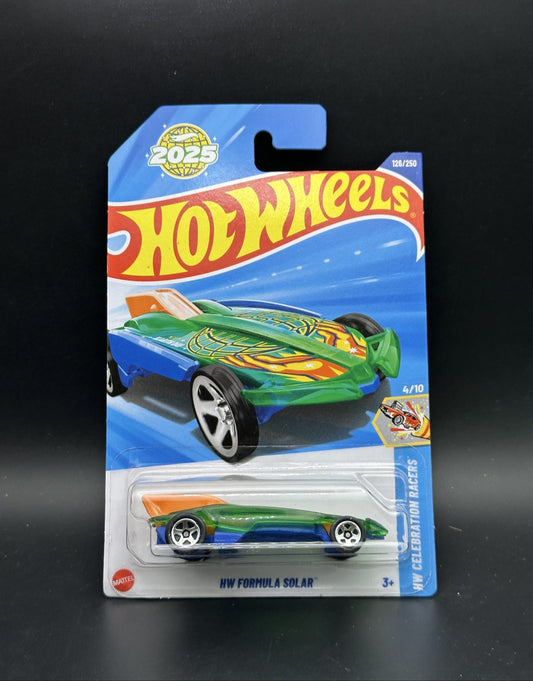 HOT WHEELS - HW FORMULA SOLAR (2025) - HW CELEBRATION RACERS 4/10