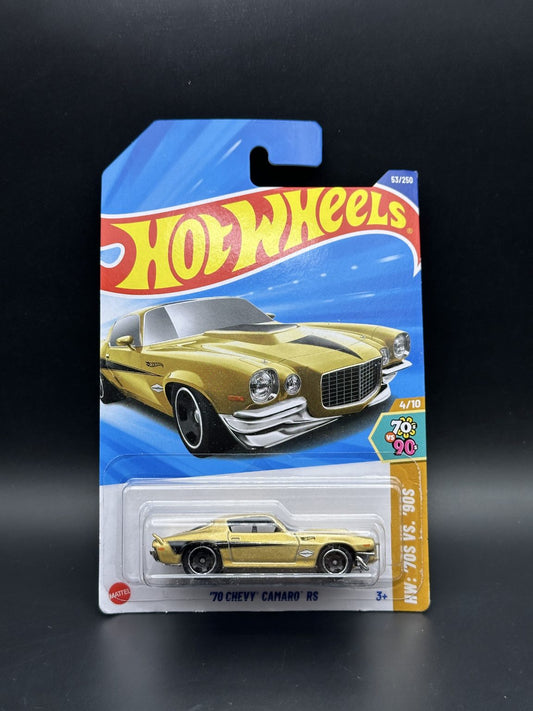 HOTWHEELS - 70 CHEVY CAMARO RS (2025) - HW 70s VS 90s 4/10