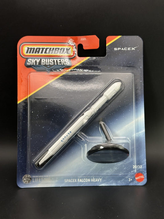 MATCHBOX SKY BUSTERS - SPACE X FALCON HEAVY - TESLA