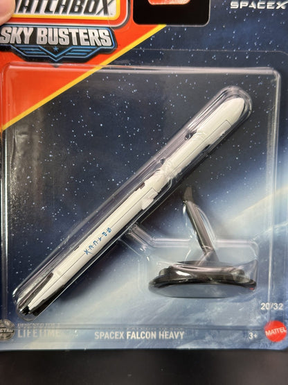 MATCHBOX SKY BUSTERS - SPACE X FALCON HEAVY - TESLA