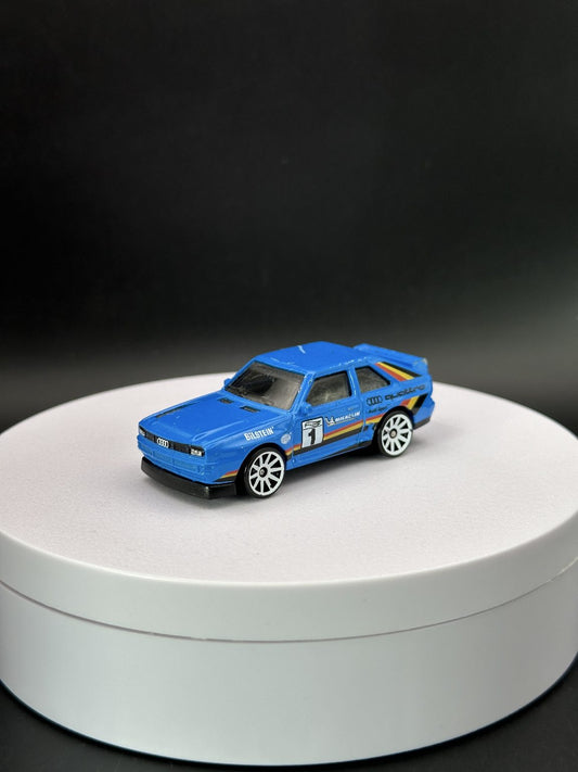 HOT WHEELS - 84’ AUDI SPORT QUATTRO (2022) - RALLY CHAMPS 1/5 (LOOSE)