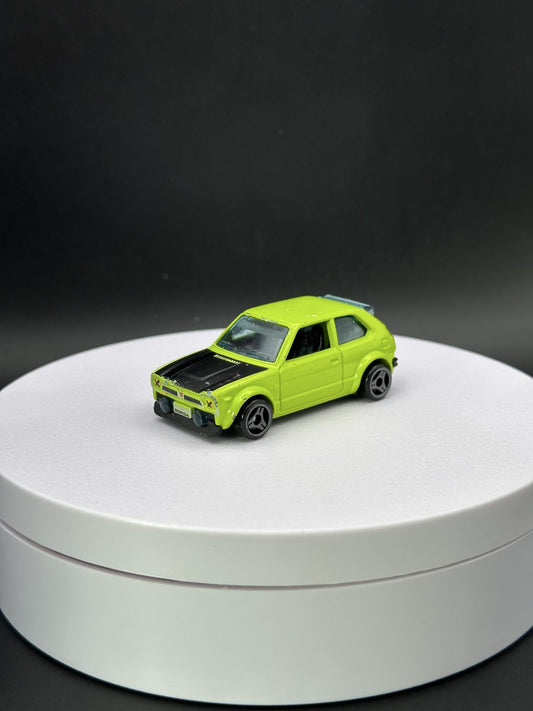 HOT WHEELS - 73 HONDA CIVIC CUSTOM (2023) - HW J IMPORTS 8/10 - LOOSE