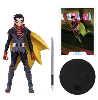 MCFARLANE DC MULTIVERSE ROBIN DAMIAN WAYNE ACTION FIGURE