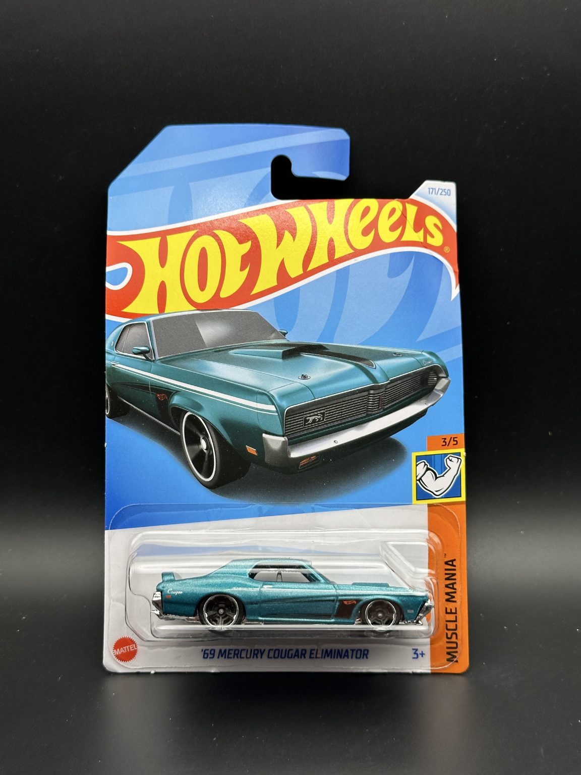 HOT WHEELS - 69 MERCURY COUGAR ELIMINATOR (2024) - HW MUSCLE MANIA 3/5