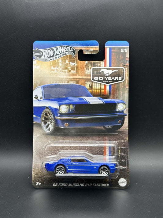 HOT WHEELS - 65 FORD MUSTANG 2 + 2 FASTBACK (2025) MUSTANG 60 YEARS 5/5