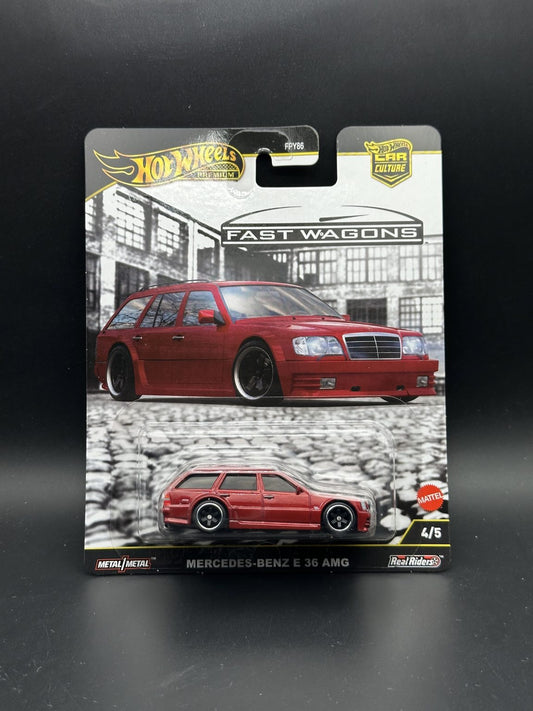 HOT WHEELS - MERCEDES BENZ E 36 AMG (2025) - CAR CULTURE FAST WAGONS 4/5