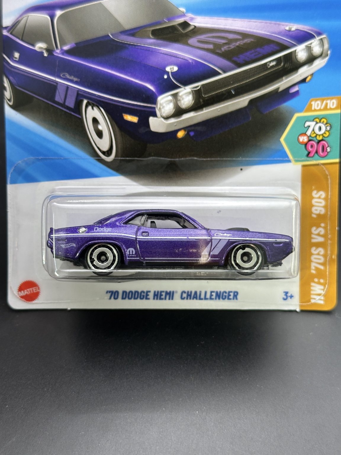 HOT WHEELS - 70 DODGE HEMI CHALLENGER (2025) - HW 70s VS 90s 10/10