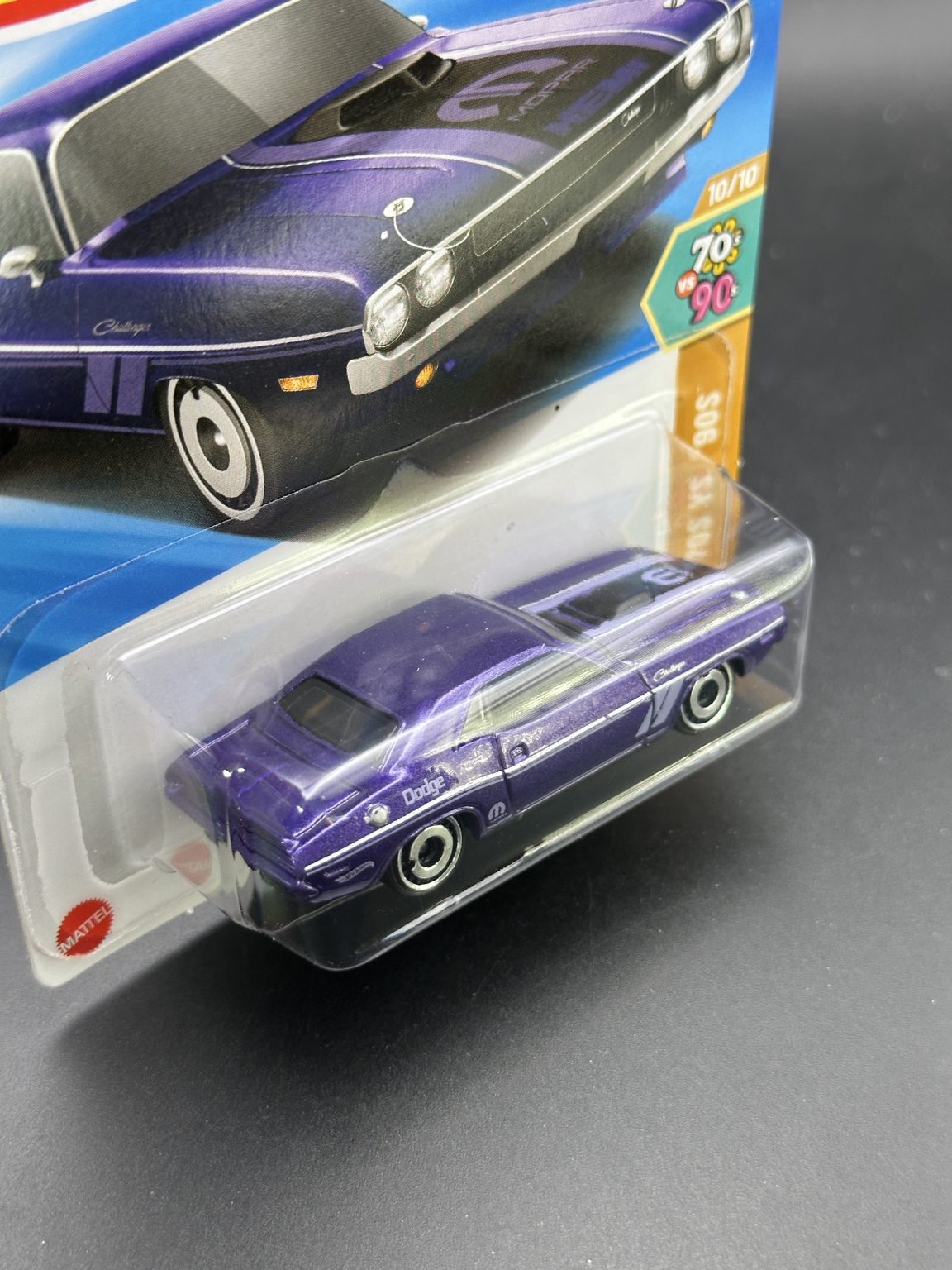 HOT WHEELS - 70 DODGE HEMI CHALLENGER (2025) - HW 70s VS 90s 10/10