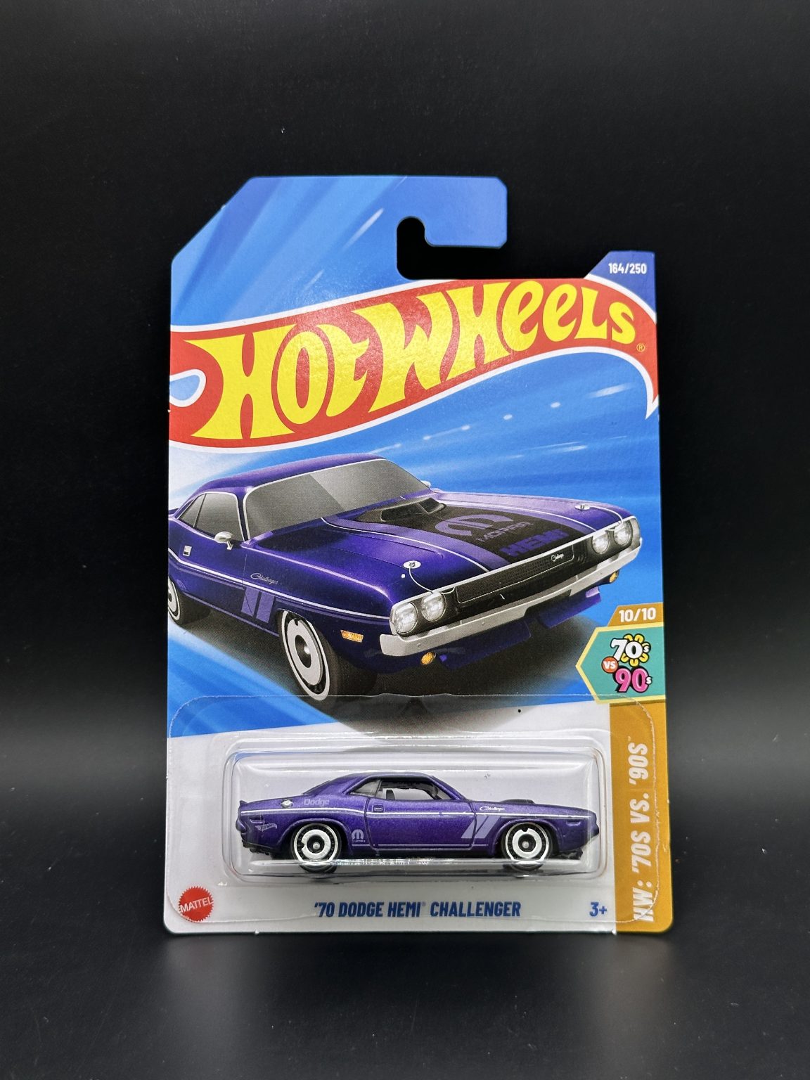 HOT WHEELS - 70 DODGE HEMI CHALLENGER (2025) - HW 70s VS 90s 10/10