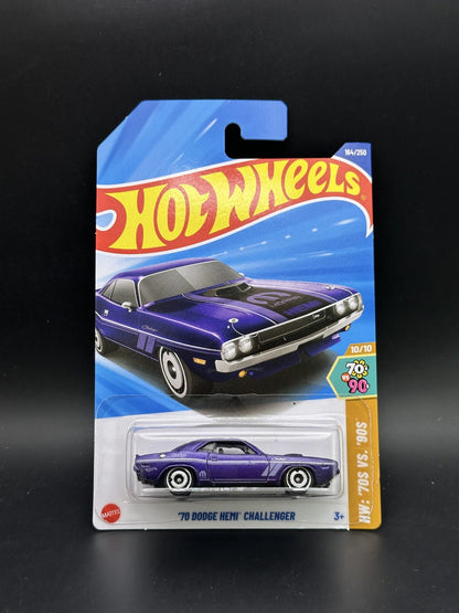HOT WHEELS - 70 DODGE HEMI CHALLENGER (2025) - HW 70s VS 90s 10/10