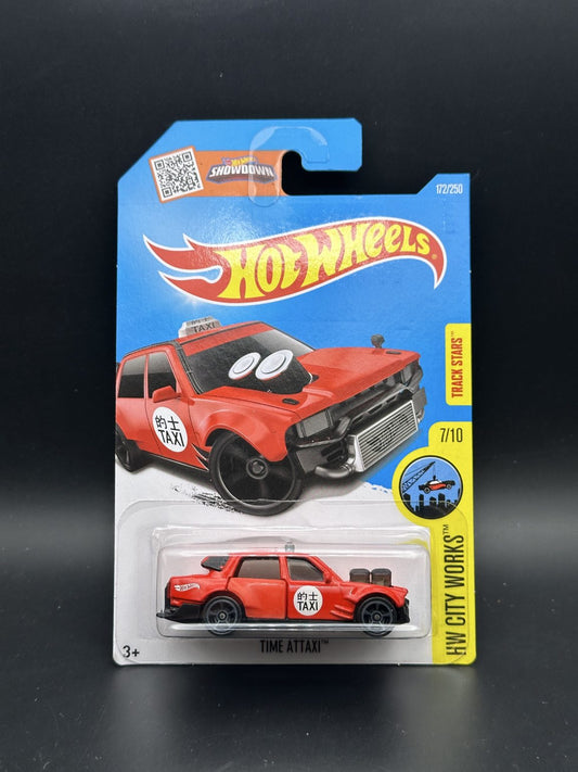 HOT WHEELS - TIME ATTAXI (2016) - HW CITY WORKS 7/10