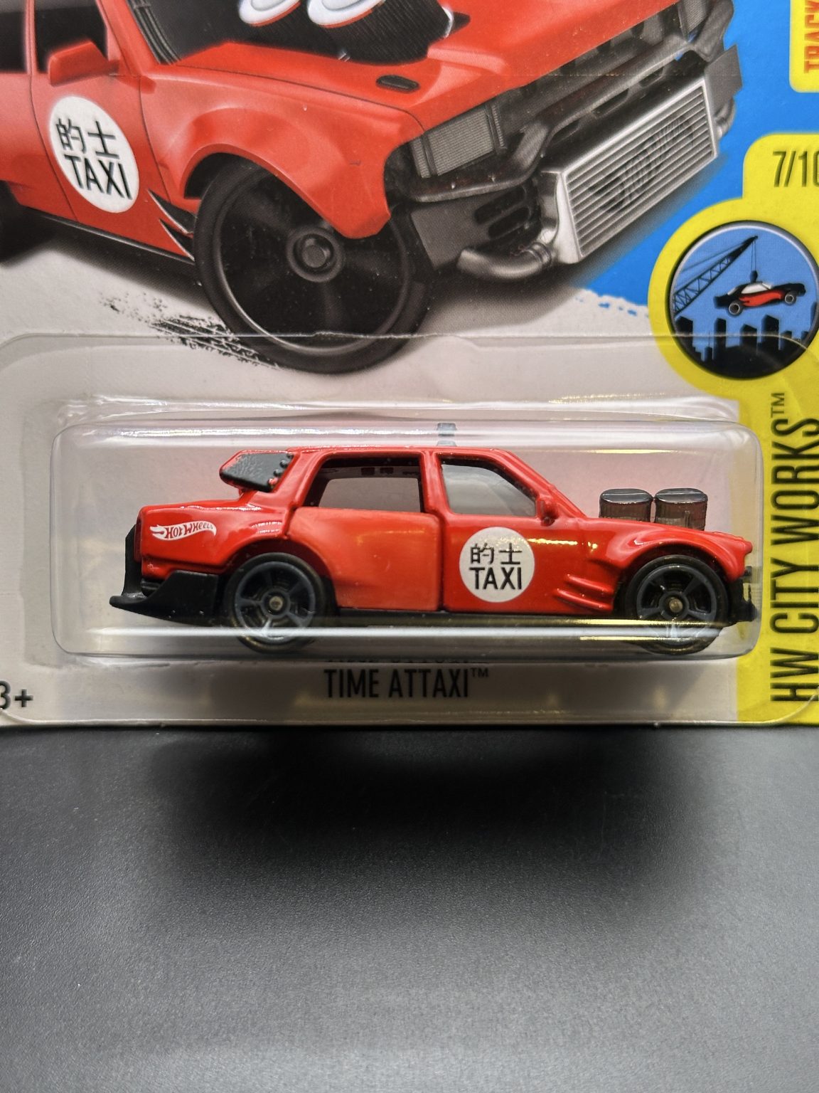 HOT WHEELS - TIME ATTAXI (2016) - HW CITY WORKS 7/10