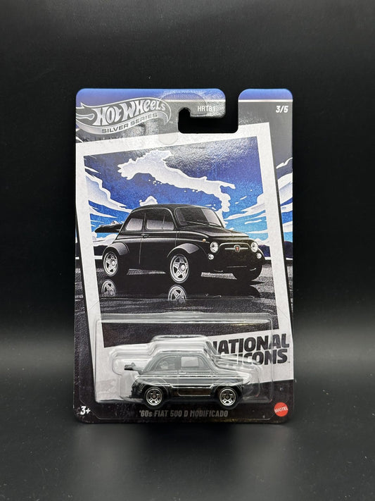 HOT WHEELS - 60s FIAT 500D MODIFICADO (2025) - NATIONAL ICONS SERIES 3/5