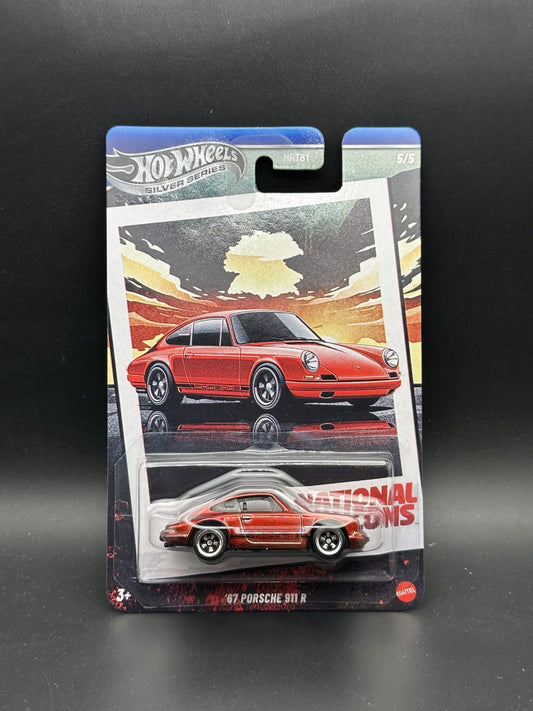 HOT WHEELS - 67 PORSCHE 911 R (2025) - CHASE NATIONAL ICONS SERIES 5/5