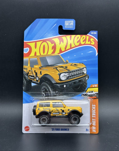 HOT WHEELS - 21 FORD BRONCO (2025) - HW HOT TRUCKS 1/10