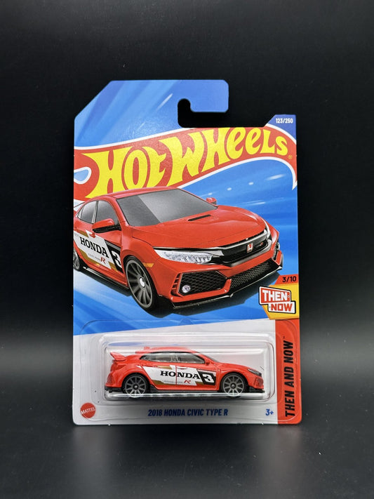 HOT WHEELS - 2018 HONDA CIVIC TYPE R (2025) - HW THEN AND NOW 3/10