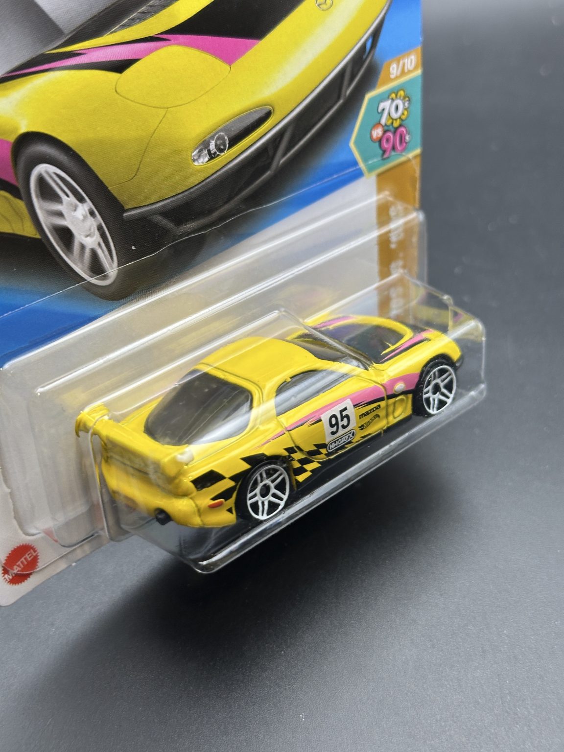 HOT WHEELS - 95 MAZDA RX7 DRIFT (2025) - HW 70s vs 90s 9/10