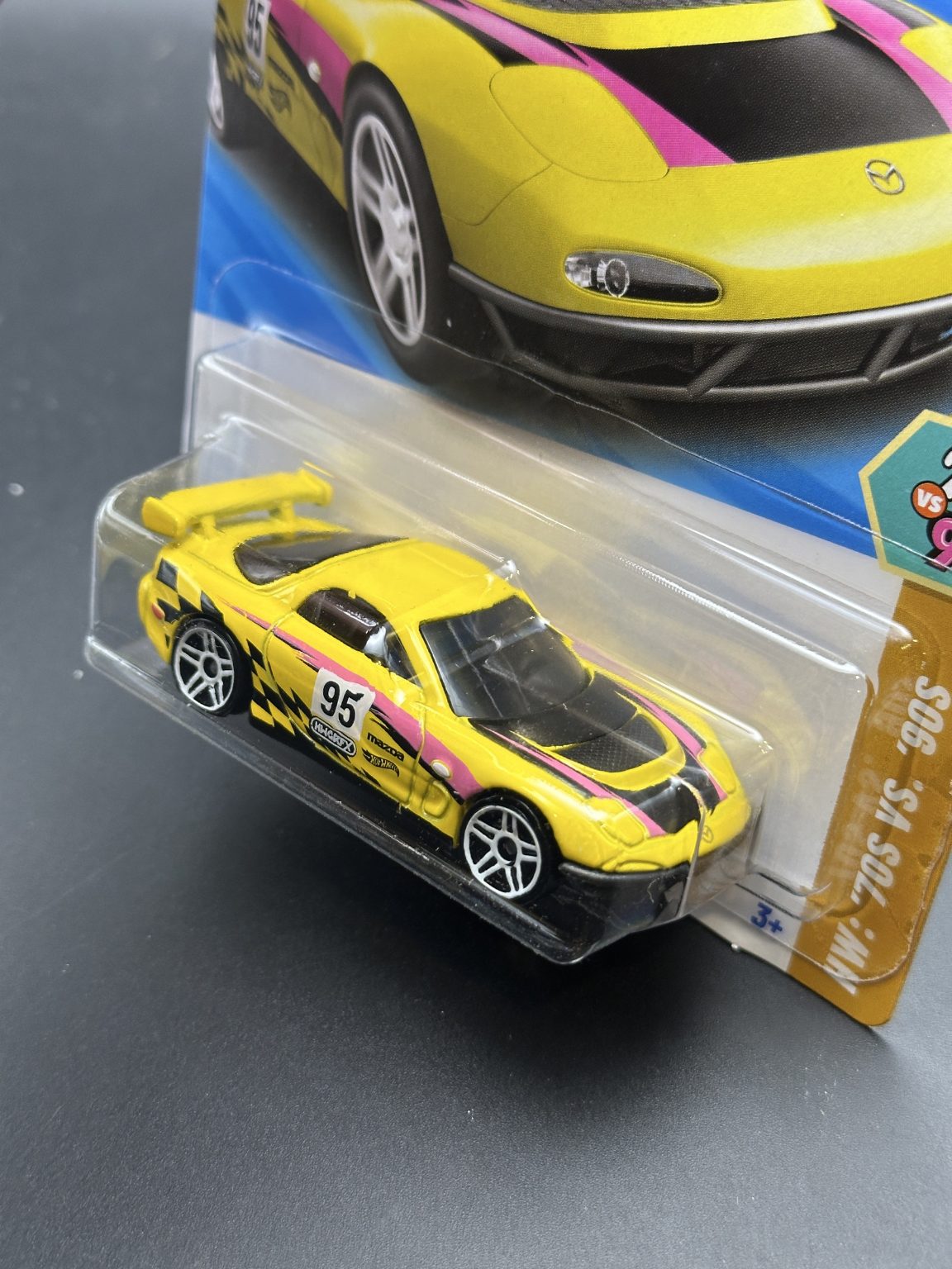 HOT WHEELS - 95 MAZDA RX7 DRIFT (2025) - HW 70s vs 90s 9/10