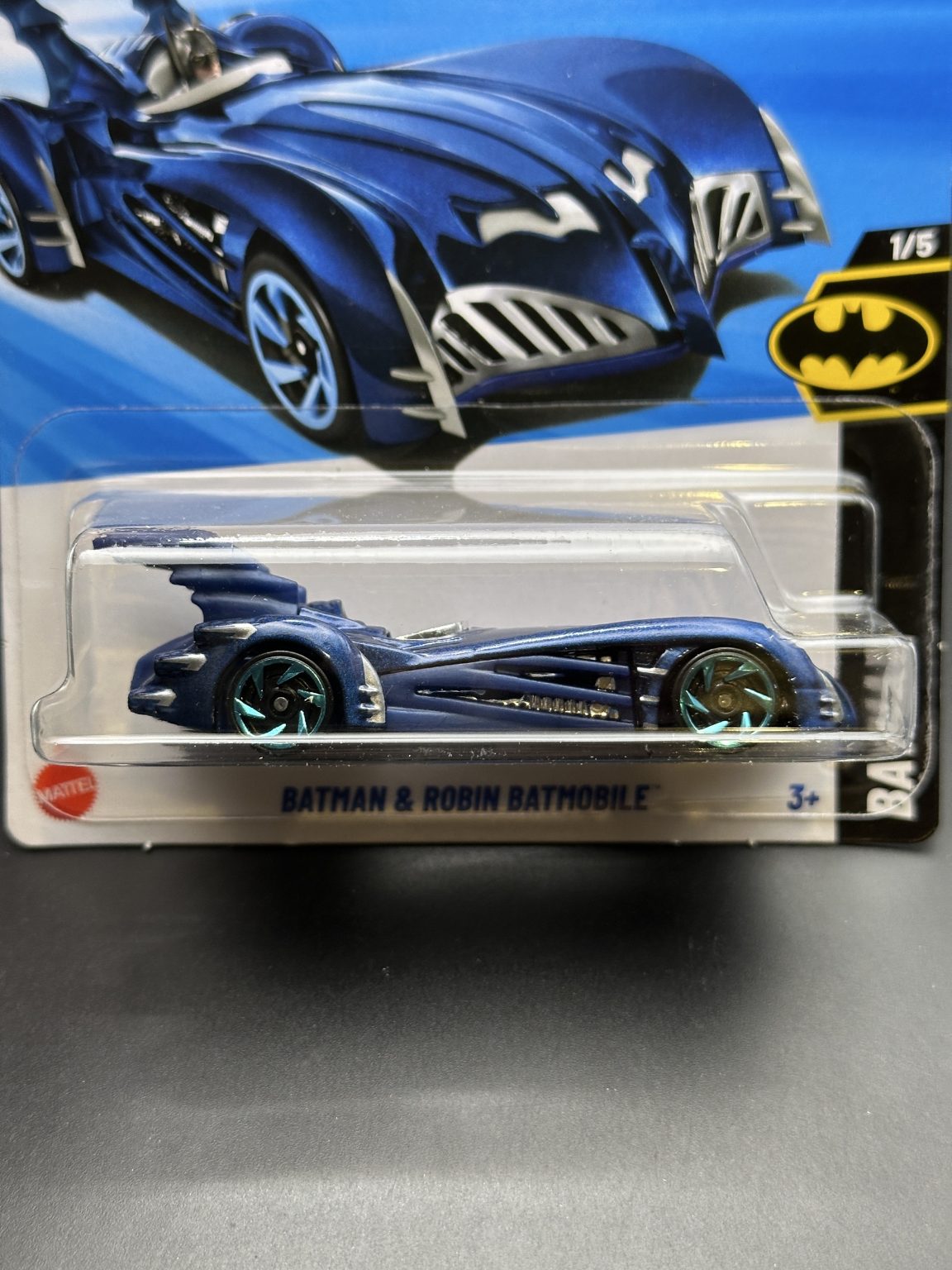 HOT WHEELS - BATMAN AND ROBIN BATMOBILE (2025) - HW BATMAN 1/5