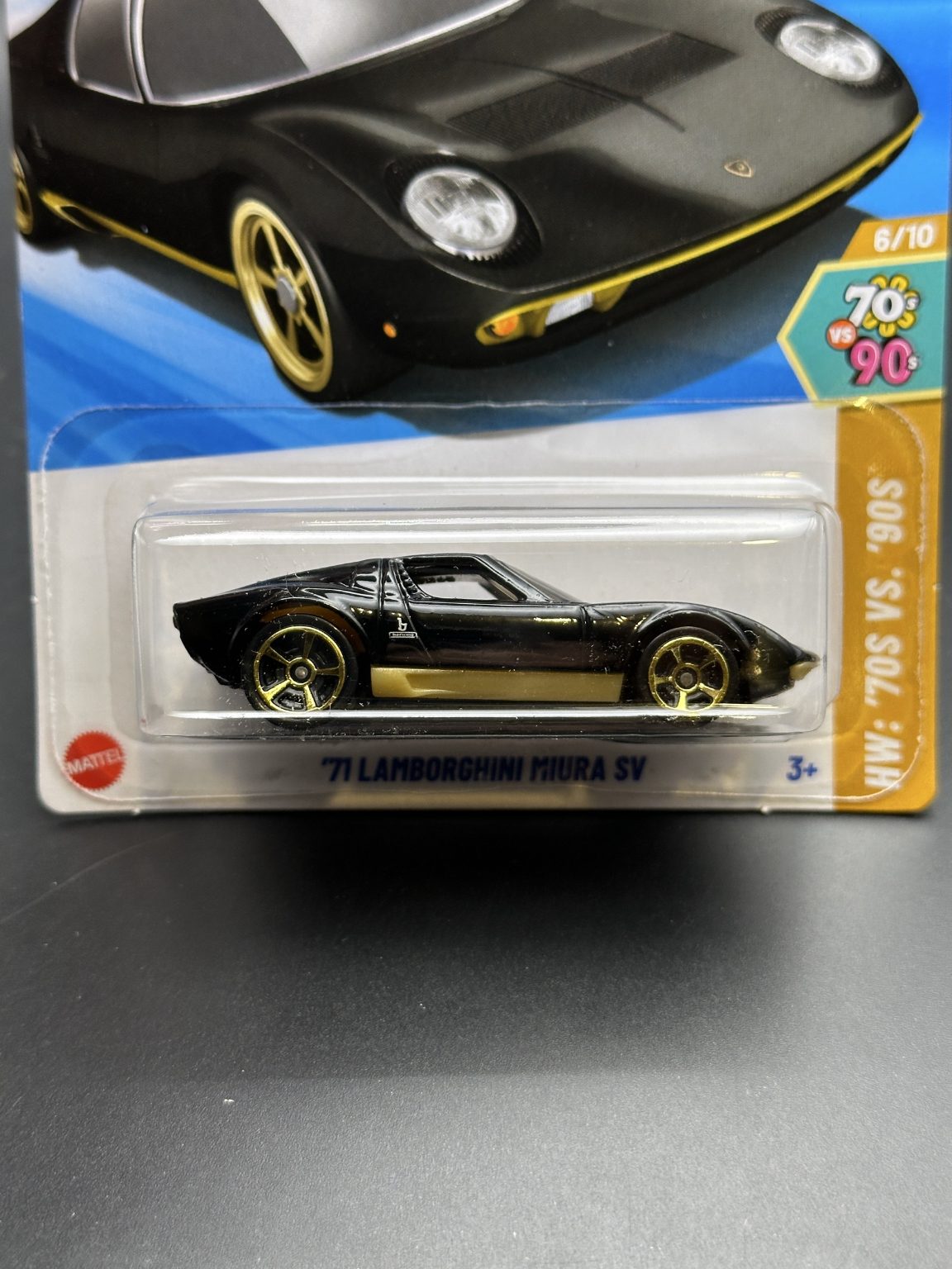 HOT WHEELS - 71 LAMBORGHINI MIURA SV (2025) - HW 70s VS 90s 6/10