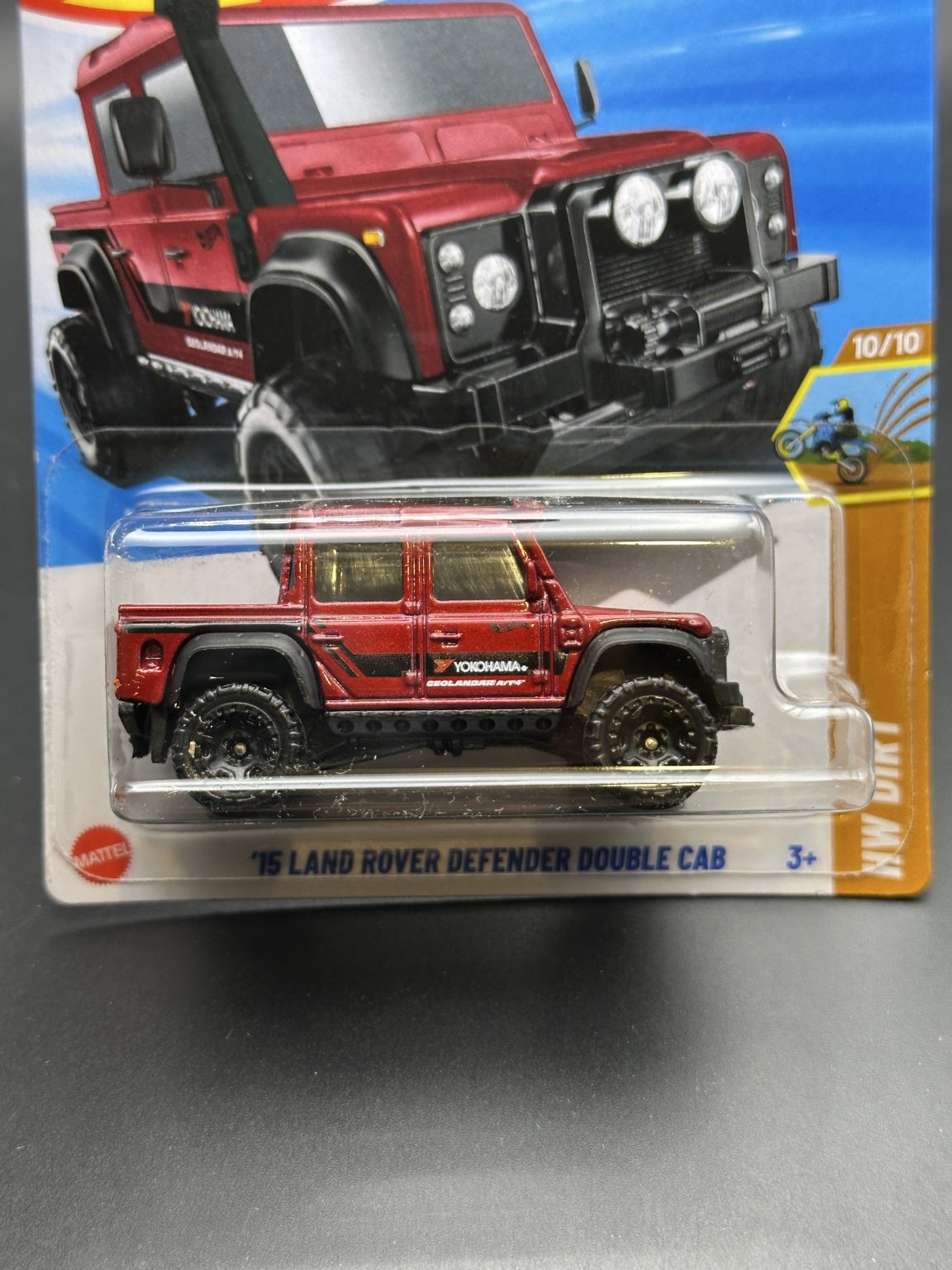 HOT WHEELS - 15 LAND ROVER DEFENDER DOUBLE CAB (2025) - HW DIRT 10/10