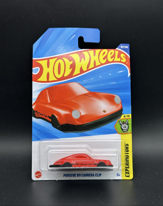 HOT WHEELS - PORSCHE 911 CARRERA CLIP (2025) - HW EXPERIMOTORS 6/10