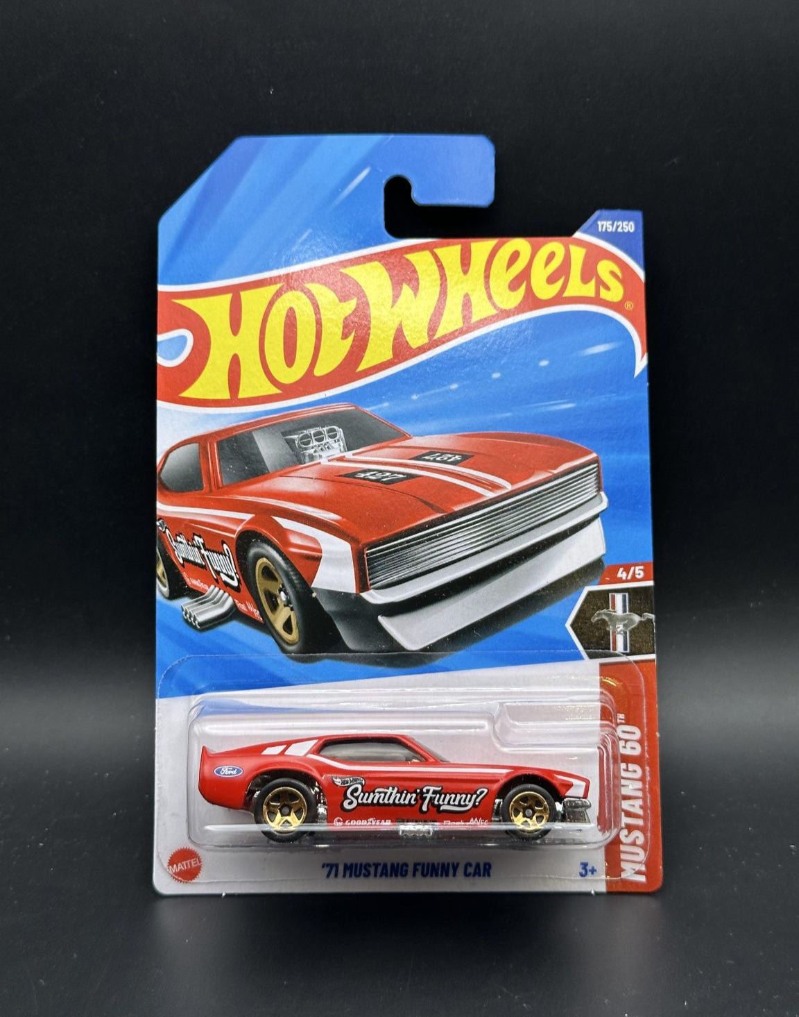 HOT WHEELS - 71 MUSTANG FUNNY CAR (2025) - HW MUSTANG 60th 4/5