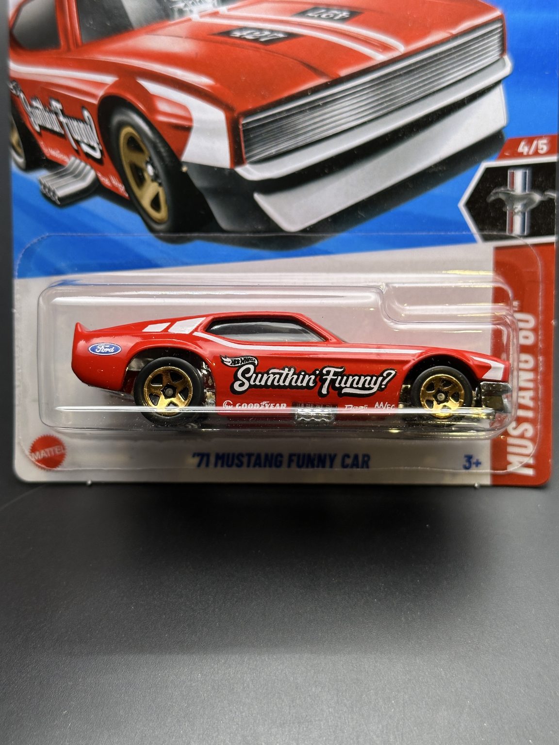 HOT WHEELS - 71 MUSTANG FUNNY CAR (2025) - HW MUSTANG 60th 4/5
