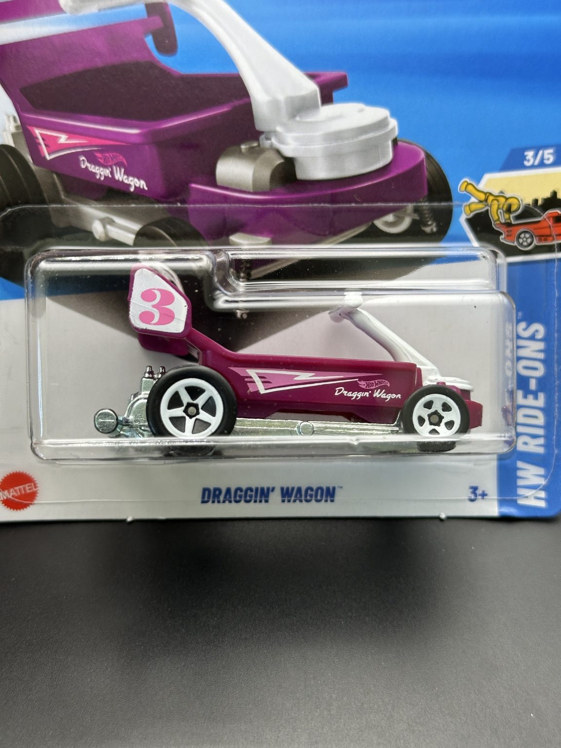 HOT WHEELS - DRAGGIN WAGON (2025) - HW RIDE ONS 3/5