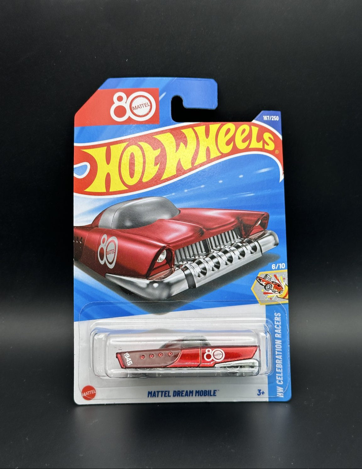 HOT WHEELS - MATTEL DREAM MOBILE (2025) - HW CELEBRATION RACERS 6/10