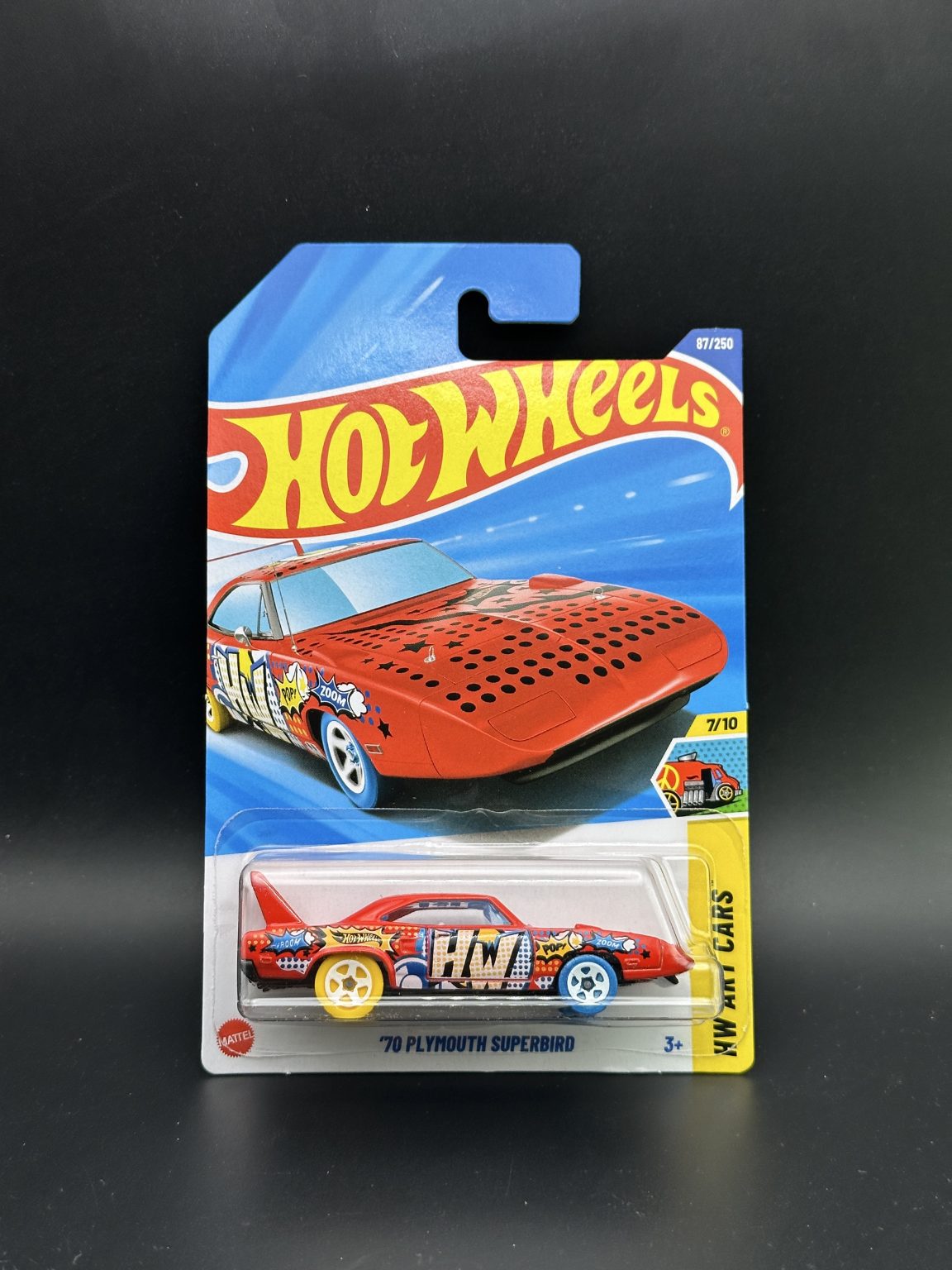HOT WHEELS - 70 PLYMOUTH SUPERBIRD (2025) - HW ART CARS 7/10