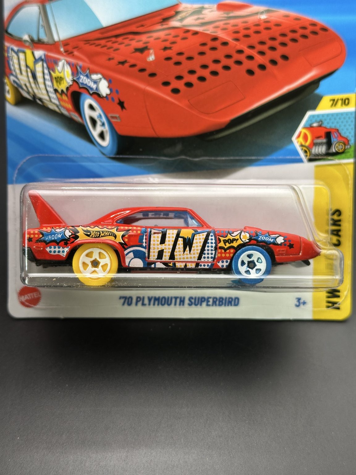 HOT WHEELS - 70 PLYMOUTH SUPERBIRD (2025) - HW ART CARS 7/10