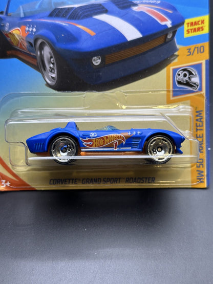 HOT WHEELS - CORVETTE GRAND SPORT ROADSTER (2018) - HW 50th RACE TEAM 3/10